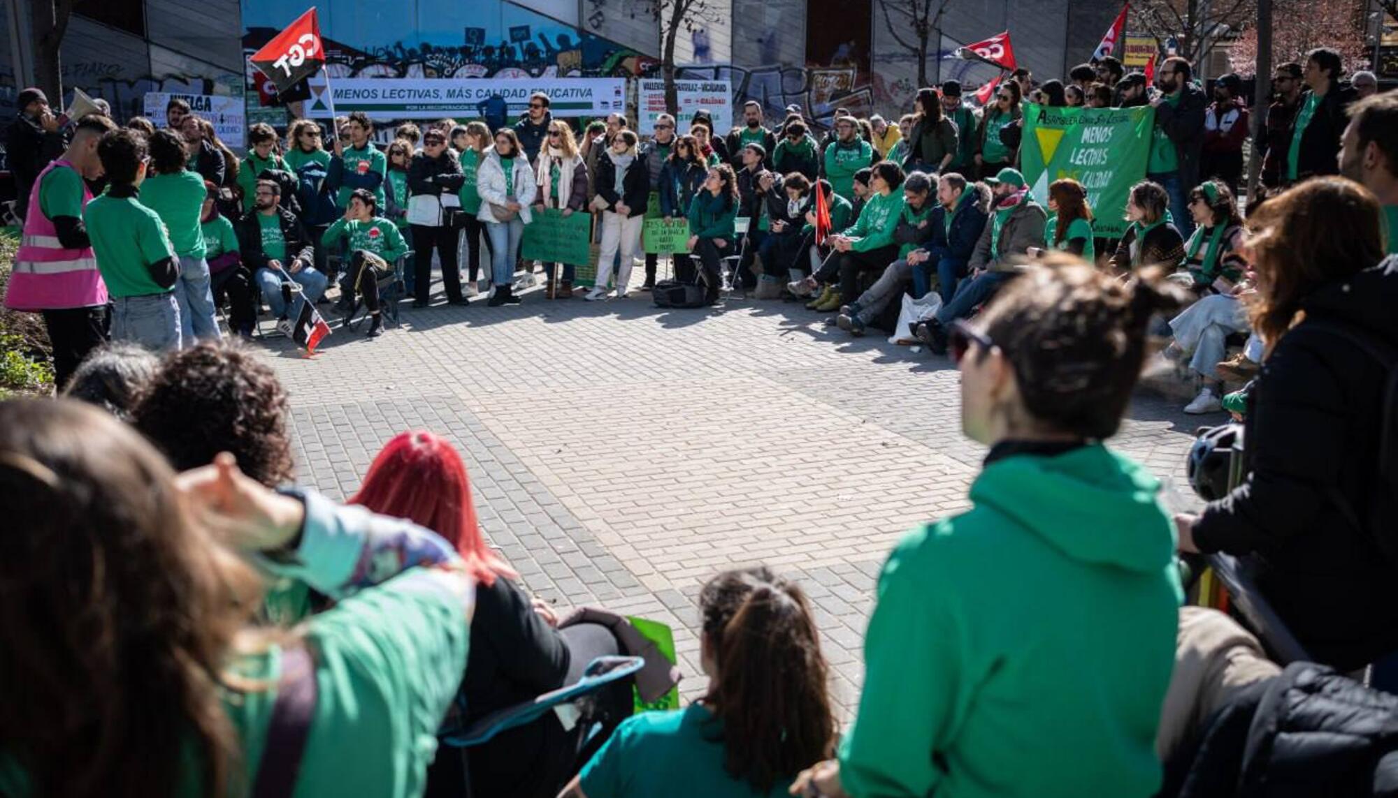 Huelga Educación Menos Lectivas 01